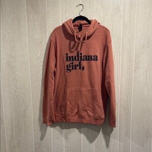 Boutique Brand Indiana Girl Orange Hoodie